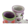 DKD Home Decor Macetero Dolomite Botas Tulipán Surtido de 2 Piezas