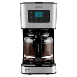 Cecotec 01555 Cafetera Eléctrica de Filtro Semi-automática, Programable 24h, Aroma Intenso, Jarra 1,5 L, Acero Inoxidable