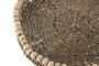 DKD Home Decor Centro Mesa Boho Seagrass Madera Natural 33 x 18.5 x 33 cm (4 Unidades)