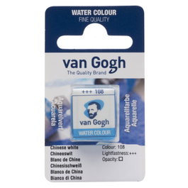 Van Gogh Acuarela Pastilla Blanco de China 108