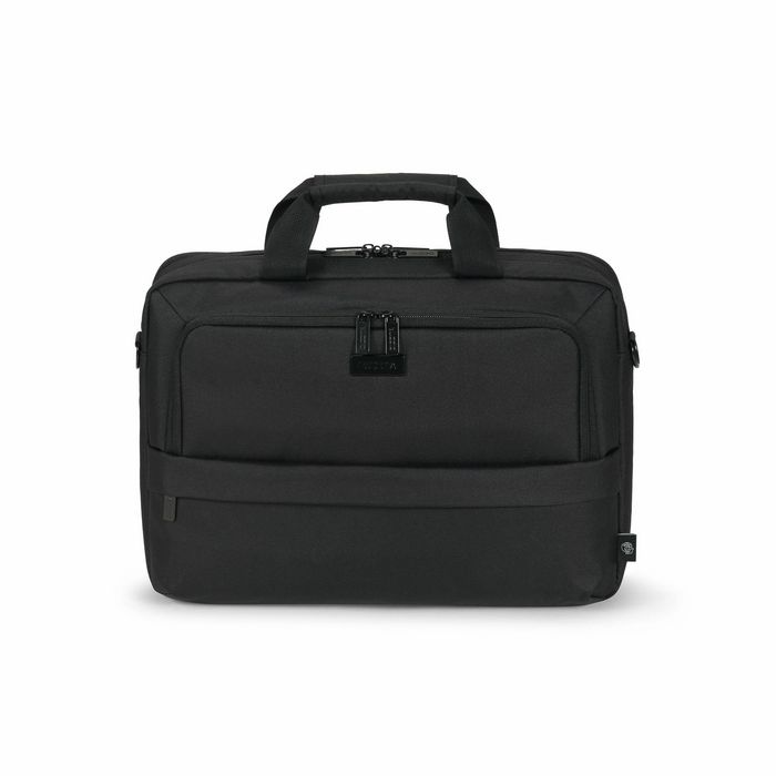 Dicota Top Traveller CORE 13-14.1" Maletín para portátil, PET Reciclado, 300D, Negro
