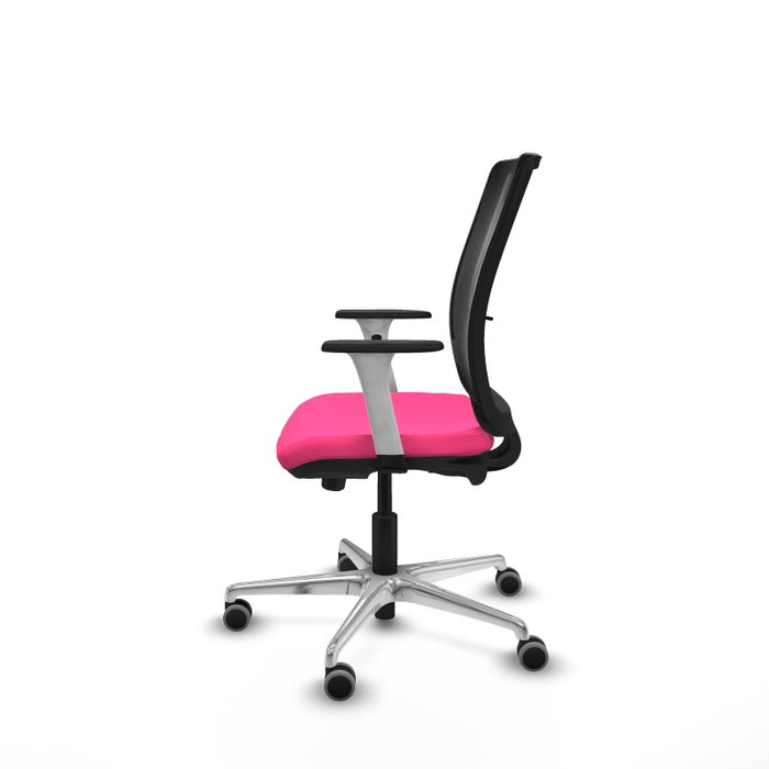 PIQUERAS Y CRESPO Silla de oficina Haches Rosa y Negro PIQUERAS Y CRESPO Silla de oficina Haches Rosa y Negro