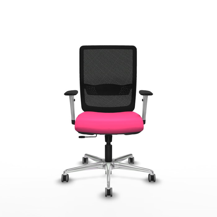 PIQUERAS Y CRESPO Silla de oficina Haches Rosa y Negro PIQUERAS Y CRESPO Silla de oficina Haches Rosa y Negro
