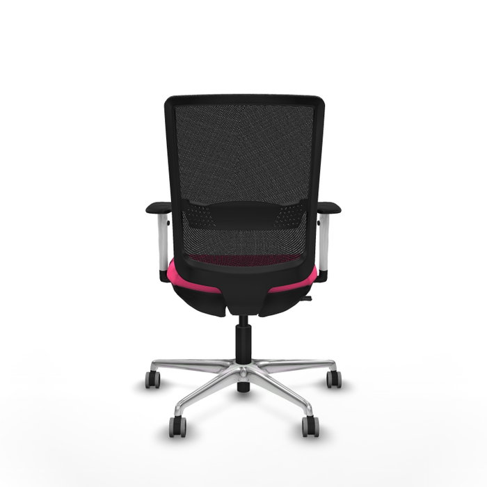 PIQUERAS Y CRESPO Silla de oficina Haches Rosa y Negro PIQUERAS Y CRESPO Silla de oficina Haches Rosa y Negro
