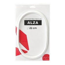 Silex Junta Adaptable Olla Tapa 22 cm Compatible Ollas a Presión Alza Space Quattro Titan Omega Antiguo Titan Plus Skoll Silicona