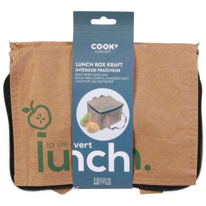 Cook Concept Bolsa Térmica Kraft Coup De Fraiche Isotérmica 22x17x17 cm