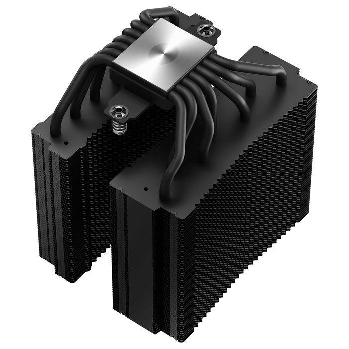 DeepCool ASSASSIN 4S Refrigerador de Aire para CPU - Ventilador de 140mm, 7 Tubos de Calor, PWM, Compatible con LGA 1150/1151/1155/1200/1700/2011-v3/2066/AM4/AM5 - Negro