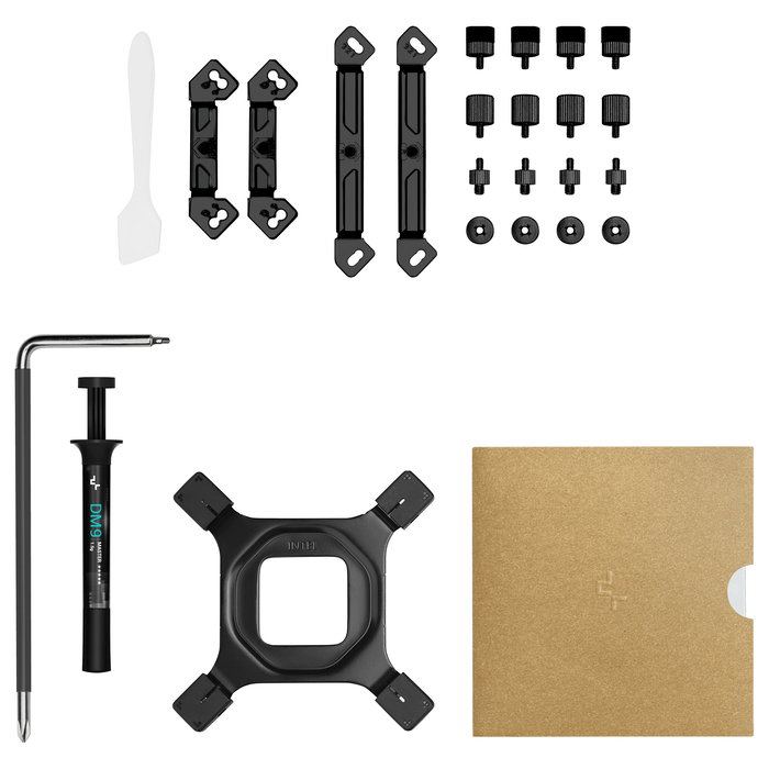 DeepCool ASSASSIN 4S Refrigerador de Aire para CPU - Ventilador de 140mm, 7 Tubos de Calor, PWM, Compatible con LGA 1150/1151/1155/1200/1700/2011-v3/2066/AM4/AM5 - Negro