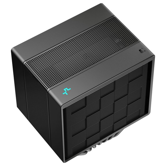 DeepCool ASSASSIN 4S Refrigerador de Aire para CPU - Ventilador de 140mm, 7 Tubos de Calor, PWM, Compatible con LGA 1150/1151/1155/1200/1700/2011-v3/2066/AM4/AM5 - Negro