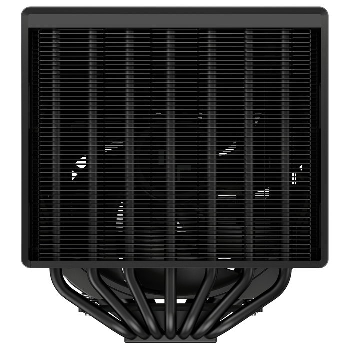 DeepCool ASSASSIN 4S Refrigerador de Aire para CPU - Ventilador de 140mm, 7 Tubos de Calor, PWM, Compatible con LGA 1150/1151/1155/1200/1700/2011-v3/2066/AM4/AM5 - Negro