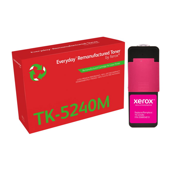 Xerox Everyday Remanufactured Tóner Magenta para Kyocera TK-5240M Xerox Everyday Remanufactured Tóner Magenta para Kyocera TK-5240M