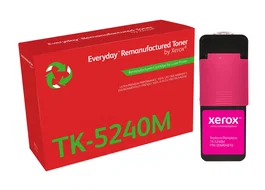 Xerox 006R04810 (TK-5240M) Cartucho de Tóner Remanufacturado Everyday Color Magenta - Rendimiento 3000 páginas - Compatible con Kyocera ECOSYS M5526, P5026