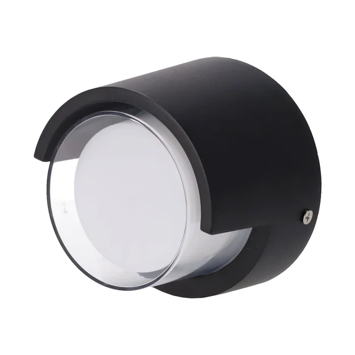 LOJA Aplique LED de Pared para Exterior Aluminio 6W 600 Lúmenes COB Haz 120° Blanco Cálido HO-WALL 24-6W-WW