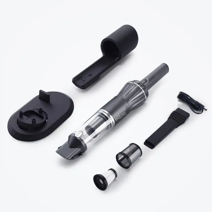 Eziclean Aspiradora de mano BLASTER F90 - 12000 Pa - 90 W - 15 min - 0,1 L - Negro