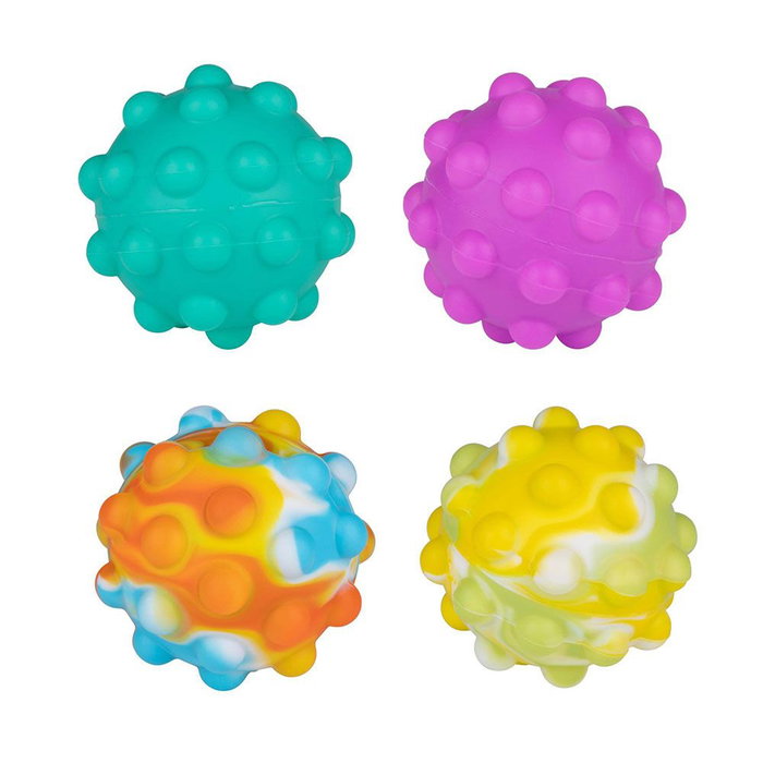 Eddy Toys Pelota Antiestrés Burbujas ø7cm Colores Surtidos