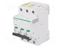 SCHNEIDER ELECTRIC iC60H Interruptor magnetotérmico 10A 3 polos Caract C