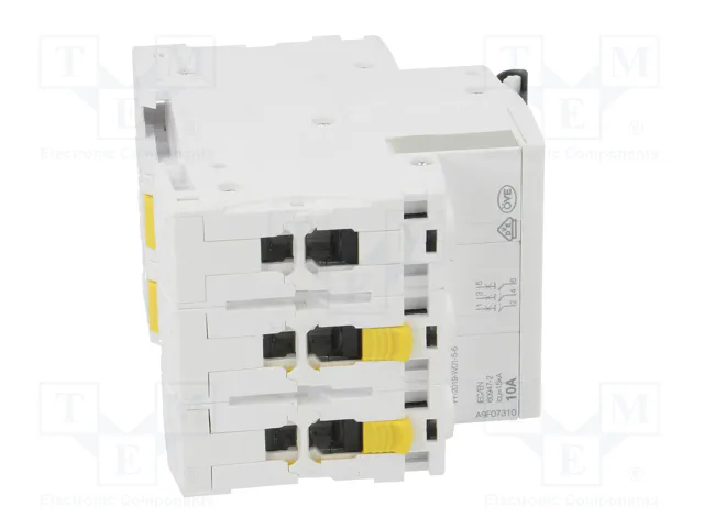 SCHNEIDER ELECTRIC iC60H Interruptor magnetotérmico 10A 3 polos Caract C SCHNEIDER ELECTRIC iC60H Interruptor magnetotérmico 10A 3 polos Caract C