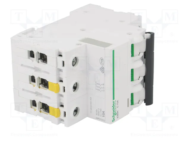 SCHNEIDER ELECTRIC iC60H Interruptor magnetotérmico 10A 3 polos Caract C SCHNEIDER ELECTRIC iC60H Interruptor magnetotérmico 10A 3 polos Caract C
