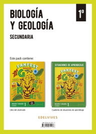 EDELVIVES Proyecto: FanFest - Biología y Geología 1 Secundaria, Libro del alumnado + Cuaderno, Antonio Mora Pizarro