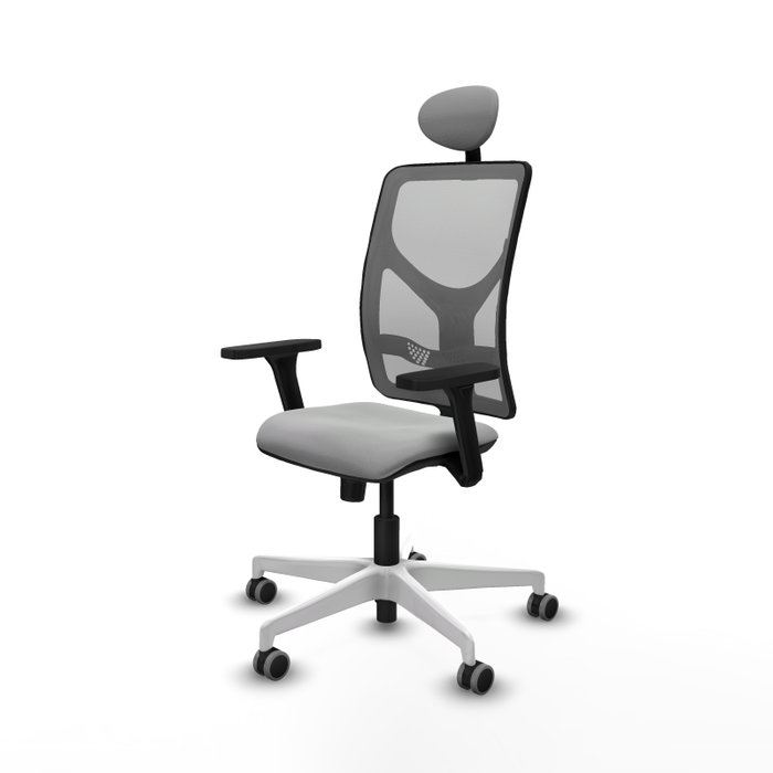 PIQUERAS Y CRESPO Silla de oficina Motilla Gris con Mecanismo Sincro PIQUERAS Y CRESPO Silla de oficina Motilla Gris con Mecanismo Sincro