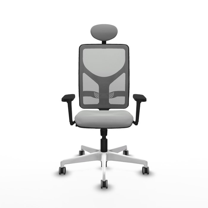 PIQUERAS Y CRESPO Silla de oficina Motilla Gris con Mecanismo Sincro PIQUERAS Y CRESPO Silla de oficina Motilla Gris con Mecanismo Sincro