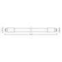 OSRAM LEDTUBE T8 UN P 1500 20W 840 LED Röhre 3100 lm 4000 G13