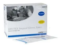 Kruuse Guantes de Operación Estériles con Polvo 6,0 (50 pares)