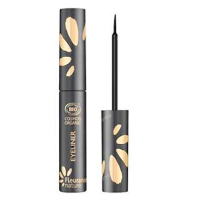 Fleurance Nature Eyeliner Negro 3ml Pincel Ultra Fino - Certificación COSMOS ORGANIC Ecocert - Cosmética Ecológica