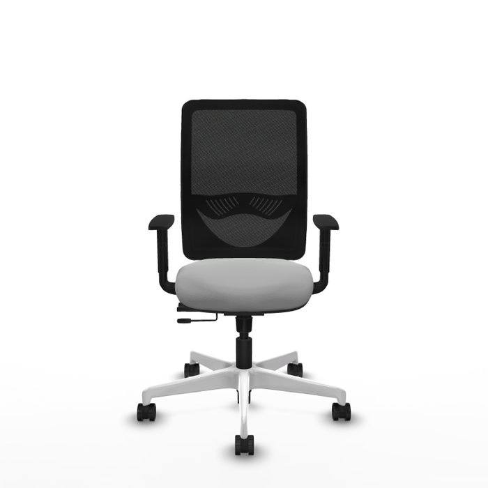 PIQUERAS Y CRESPO Silla de oficina Zulema con mecanismo Sincro/Traslack, Gris claro y Negro PIQUERAS Y CRESPO Silla de oficina Zulema con mecanismo Sincro/Traslack, Gris claro y Negro