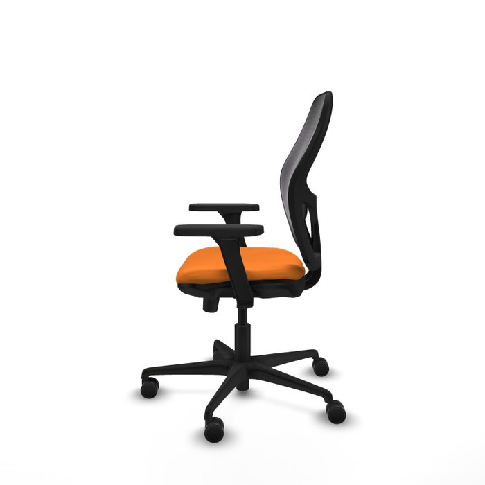 PIQUERAS Y CRESPO Silla de oficina Jorquera Naranja y Negro