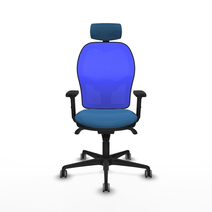 PIQUERAS Y CRESPO Silla de oficina Jorquera con mecanismo Sincro y cabecero 2D PIQUERAS Y CRESPO Silla de oficina Jorquera con mecanismo Sincro y cabecero 2D