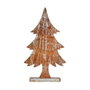 Krist+ Árbol de Madera Plata 50 cm (Set de 6)