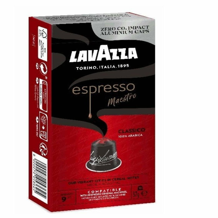Lavazza Espresso Maestro Classico Cápsulas para Nespresso Caja de 10 Lavazza Espresso Maestro Classico Cápsulas para Nespresso Caja de 10