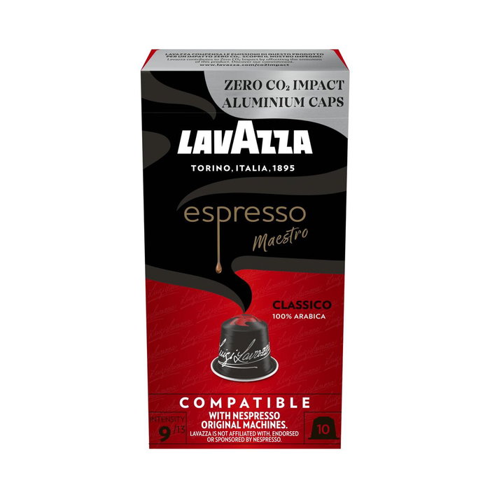 Lavazza Espresso Maestro Classico Cápsulas para Nespresso Caja de 10 Lavazza Espresso Maestro Classico Cápsulas para Nespresso Caja de 10