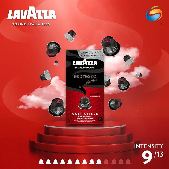 Lavazza Espresso Maestro Classico Cápsulas para Nespresso Caja de 10 Lavazza Espresso Maestro Classico Cápsulas para Nespresso Caja de 10