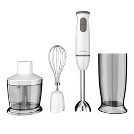 Aiwa KENKIRI 800 Plus ABL-800P Batidora de Mano 600 W con Picadora, Batidor y Vaso Medidor