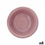 Quid Ensaladera Cerámica Vita Peoni Rosa 23 cm (6 Unidades) sleeves