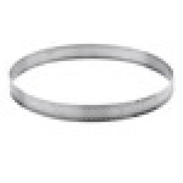 deBuyer Molde de anillo redondo de acero inoxidable perforado 18,5 cm