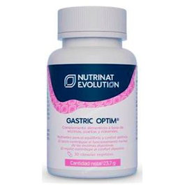 NUTRINAT EVOLUTION Gastric Optim Vcaps. Complemento Enzimas Digestivas Calcio Mucosa Gástrica Apto Veganos 144 caracteres
