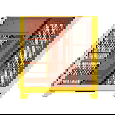 Thermaltake Midi Tower View 390 Air Butter Caramel CA-11F-00MMWN-00 Torre PC ATX/micro ATX/Mini-ITX con Panel de Vidrio Templado y Puertos USB 3.2