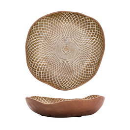Summa Bol Vareira Marrón 25.5 cm - Bol de Gres para Vajilla