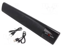 GEMBIRD Barra de sonido negra