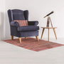 Home Deco Factory Alfombra Tapis Multicolor para Sala de Estar, 170x120 cm, Acabado con Irregularidades, 0.5 cm de Altura