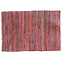 Home Deco Factory Alfombra Tapis Multicolor para Sala de Estar, 170x120 cm, Acabado con Irregularidades, 0.5 cm de Altura