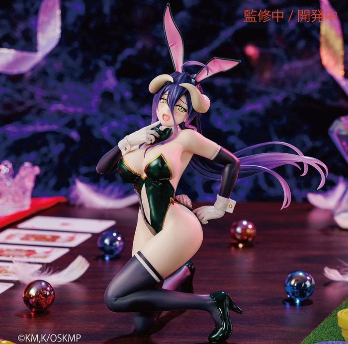 Overlord Estatua One-Seventh Carat PVC 1/7 Albedo Bunny Ver. 19 cm