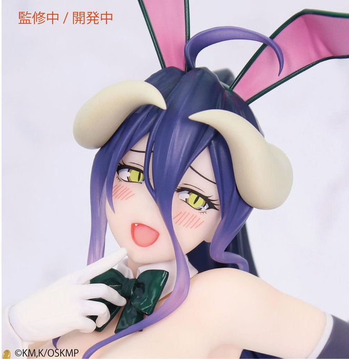Overlord Estatua One-Seventh Carat PVC 1/7 Albedo Bunny Ver. 19 cm