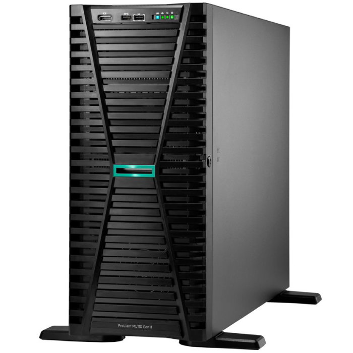 HP Enterprise ProLiant ML110 Gen11 3508U 2.1GHz 8c 1P 32GB 960GB SSD Torre Negro