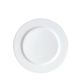 Steelite Simplicity Plato Llano 23 cm - Vajilla de Vitro Porcelana (Set de 24)