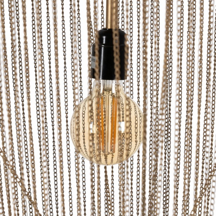 Lámpara Techo Oro Metal 60 X 60 X 80 cm Lámpara Techo Oro Metal 60 X 60 X 80 cm