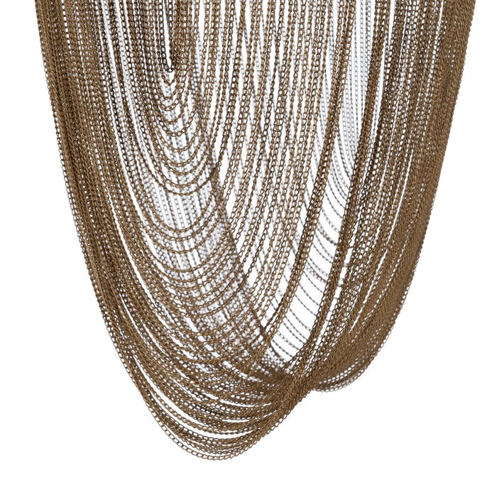 Lámpara Techo Oro Metal 60 X 60 X 80 cm Lámpara Techo Oro Metal 60 X 60 X 80 cm